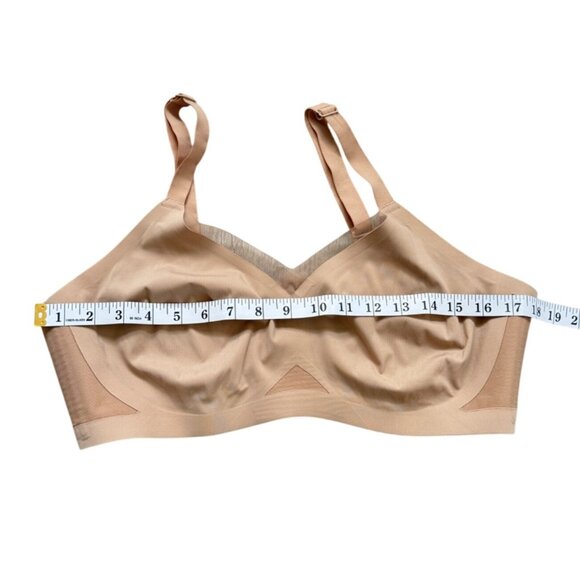 Honeylove Silhouette Bra Tan 156214 Womens Size 1X - Picture 3 of 5